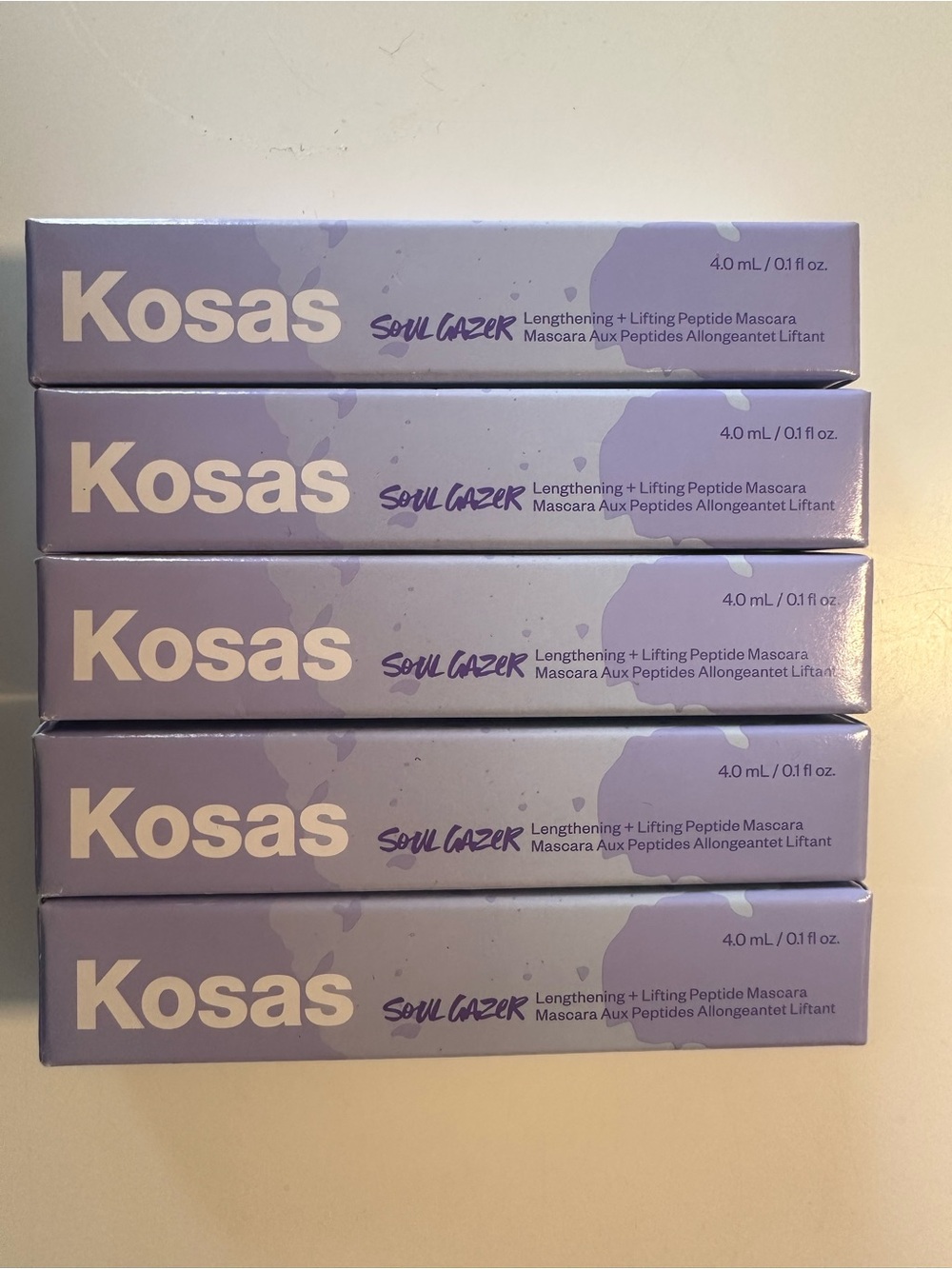 5 x 40ml Kosas Soul Gazer Mascara